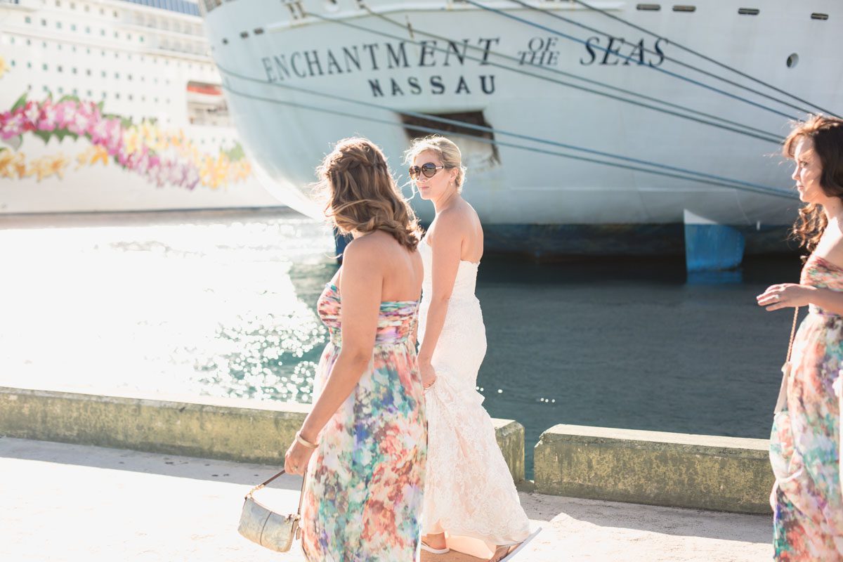 Bahamas Cruise Wedding Photography 4 Captured By Elle Orlando Bahamas Destination Cruise Wedding By Top Orlando Photographer To The Caribbean
