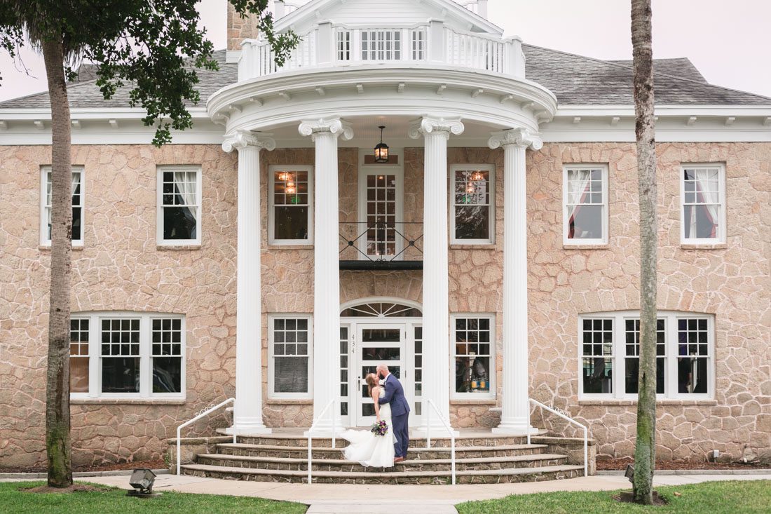 Top Orlando Wedding Photographer captures wedding at the historic porcher house in Cocoa, FL