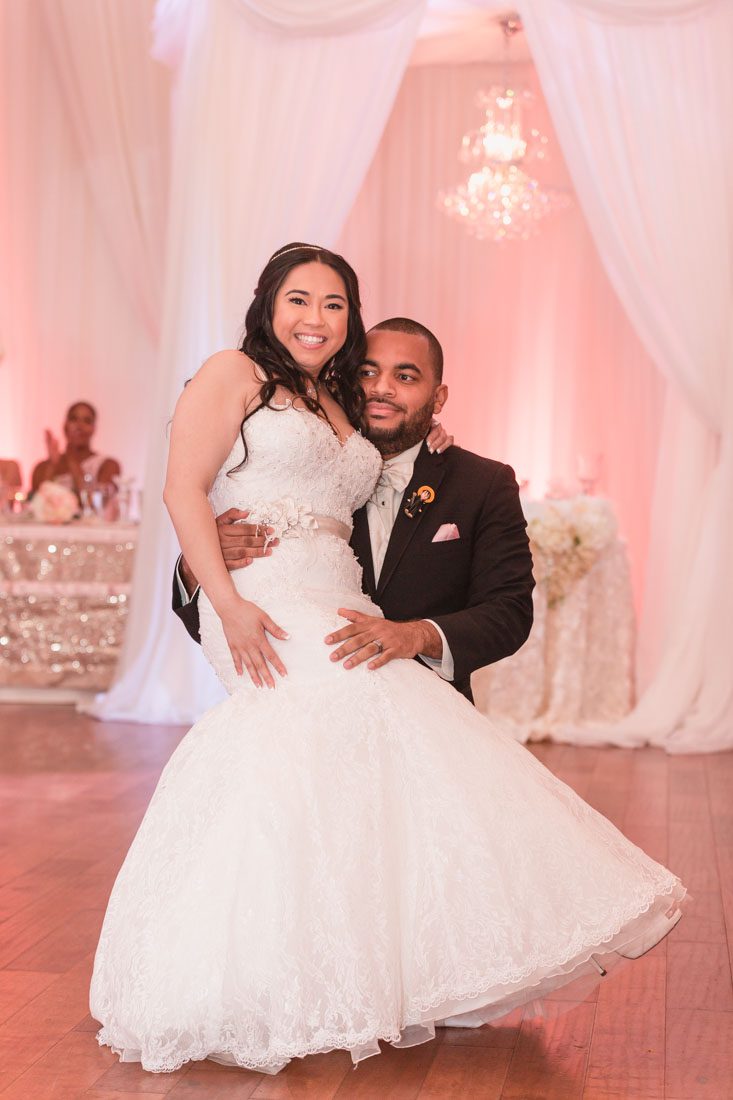 Orlando Wedding Photographer Crystal Ballroom 54 Captured By Elle Top Orlando Wedding Photographer And Videographer Captures Blush Pink At Crystal Ballroom Veranda In Metro