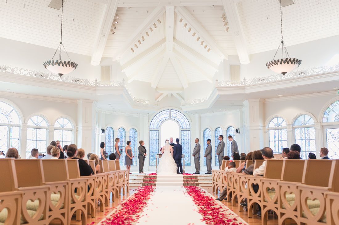Orlando wedding photographer captures Beauty and the Beast themed Disney wedding at the pavilion and grand floridian