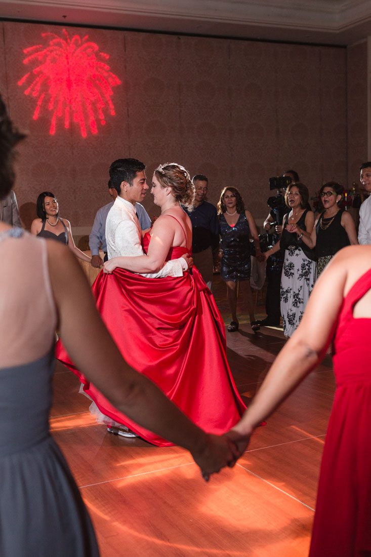 Top Orlando wedding photographer and videographer capture fun themed wedding at Disney's wedding pavilion at the grand floridan in Orlando