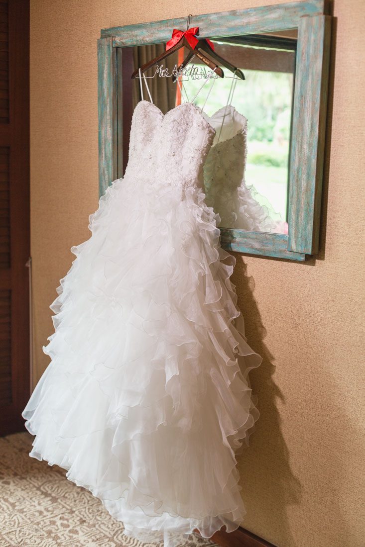 Disney wedding photography at the pavilion and grand floridian resort with Beauty and the Beast theme by top Orlando wedding photographer and videographer