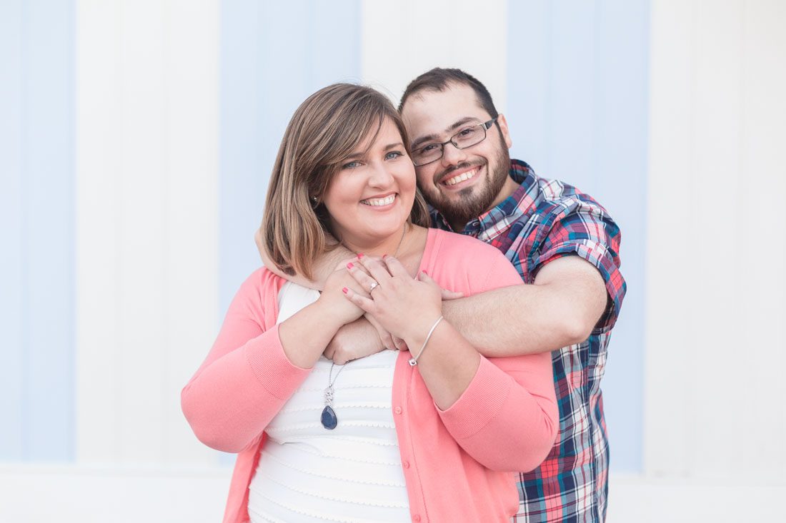 Engagement photography session at the Disney Boardwalk Inn by top Orlando photographer