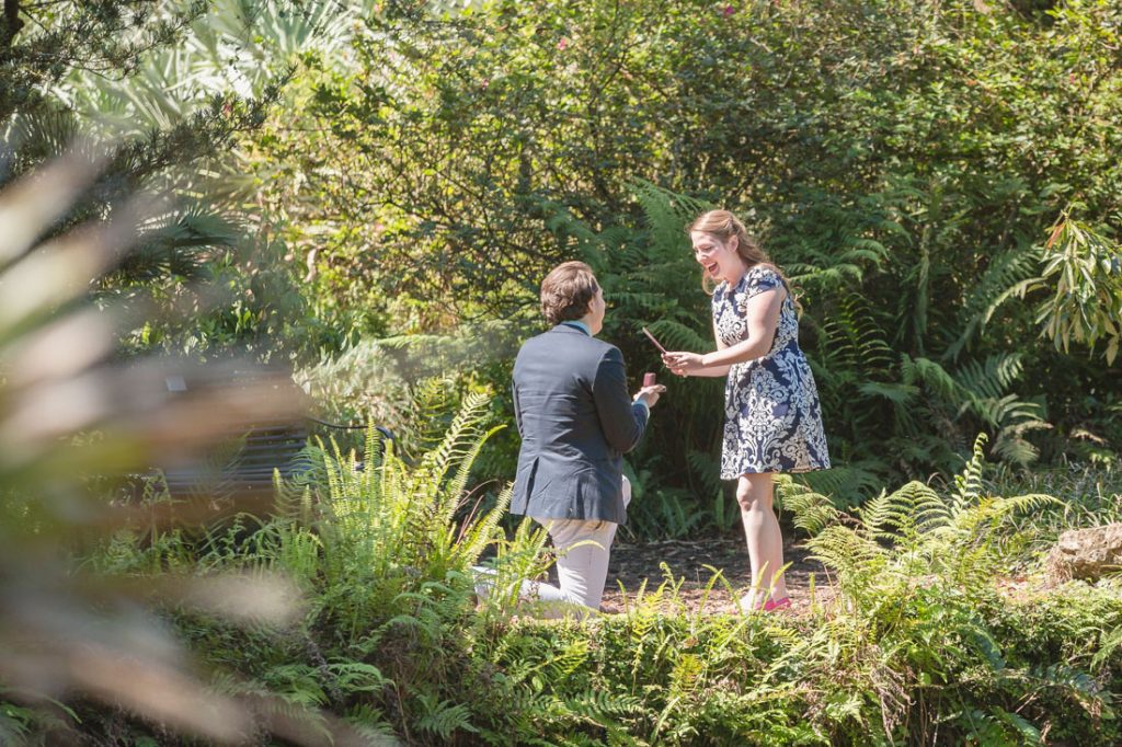 Orlando photographer captures surprise proposal at Bok Tower Gardens
