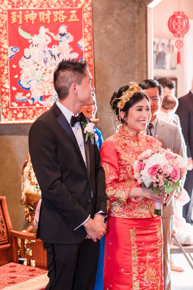 Traditional Asian tea ceremony captured in Oklahoma City by traveling wedding photographers from Orlando