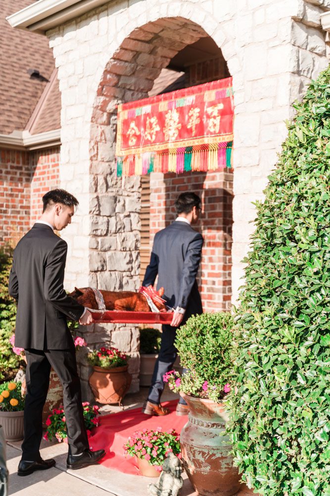 Traditional Asian tea ceremony captured in Oklahoma City by traveling wedding photographers from Orlando