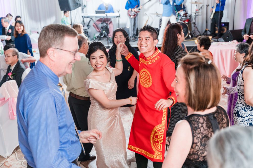 Asian wedding reception at the Hy Palace in Oklahoma captured by Orlando wedding photography team