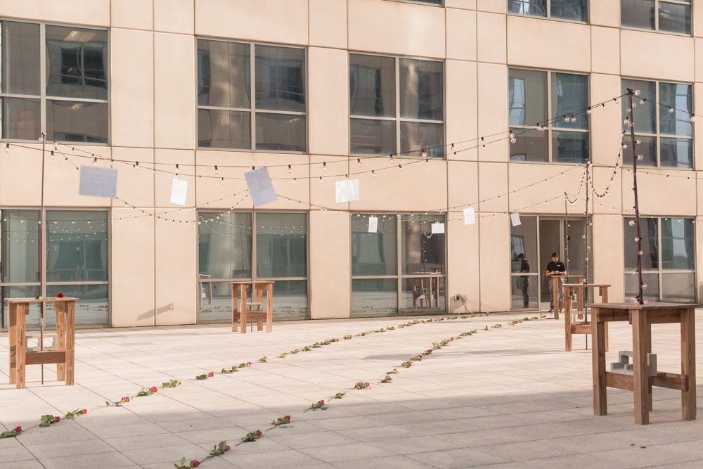 Orlando surprise proposal on a rooftop at The Balcony venue captured by top engagement photographer